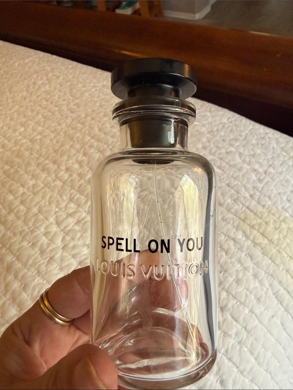 Louis Vuitton refillable fragrance bottle